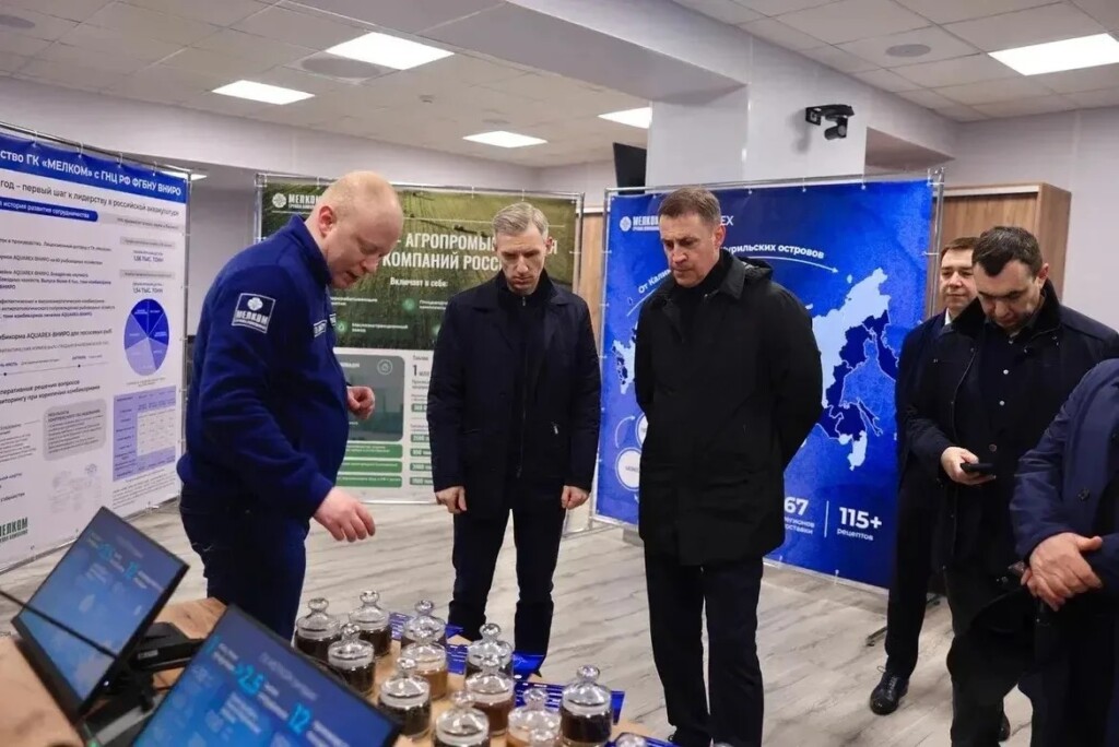 Дмитрий Патрушев во время визита в Смоленскую область, 24 апреля 2026.